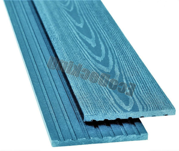 Заборная доска   из ДПК ECODECKING Лазурь купить в Орехово-Зуеве