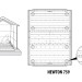 Сарай пластиковый Newton 759 купить в Орехово-Зуеве