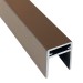 П-профиль Алюминиевый EasyDecking 35x25 Венге купить в Орехово-Зуеве