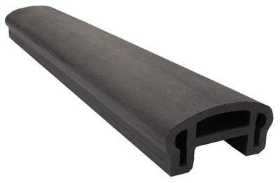 Перила вехнее фигурное Woodvex Select Графит купить в Орехово-Зуеве