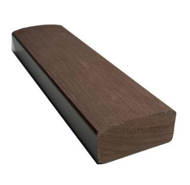 Лавочный брус Ecodecking Некст полнотелый брашированный 70х35 шоколад купить в Орехово-Зуеве
