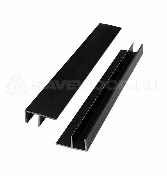 F-профиль ДПК Savewood – Чёрный купить в Орехово-Зуеве