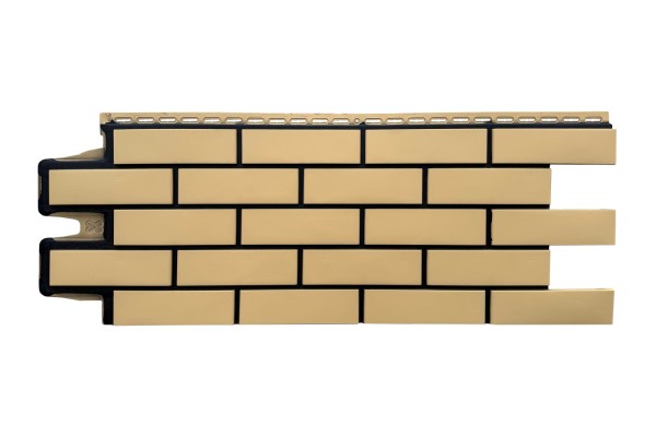 ФП Grand Line клинкерный кирпич ПРЕМИУМ Песочный (шов RAL 9005) купить в Орехово-Зуеве