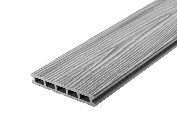 Террасная доска из ДПК RusDecking Unodeck Mogano - Серый купить в Орехово-Зуеве
