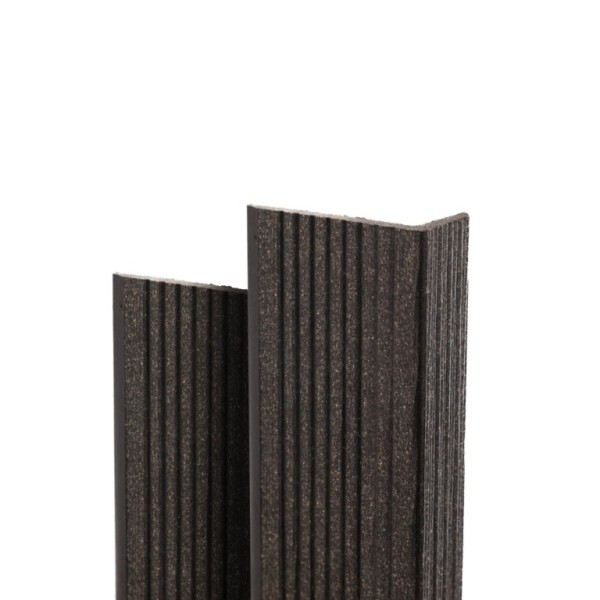 Угол торцевой Ecodecking Техно 70х35x3000 Венге купить в Орехово-Зуеве