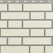 Фасадная панель Альта-Профиль, Кирпич Клинкерный, Белый купить в Орехово-Зуеве