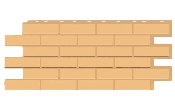 Фасадная панель T-Siding Кирпич Модерн Эко Крем купить в Орехово-Зуеве