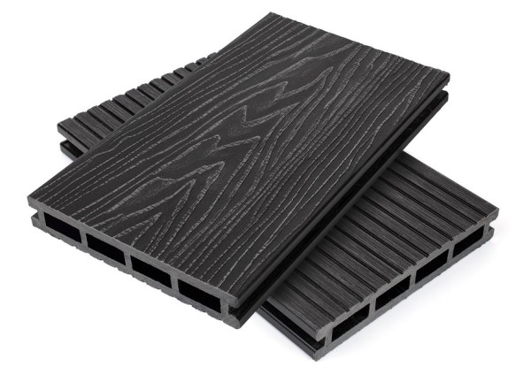 Террасная доская ДПК NanoWood Nature 3D пустотелая Графит купить в Орехово-Зуеве