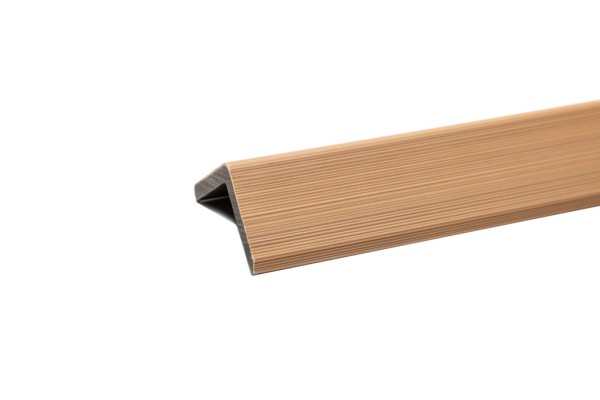 Уголок торцевой Ecodecking Скай коэкструзия 45х45х3000 Бук купить в Орехово-Зуеве