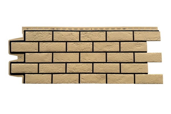 ФП Grand Line состаренный кирпич премиум Песочный (шов RAL 9005) купить в Орехово-Зуеве