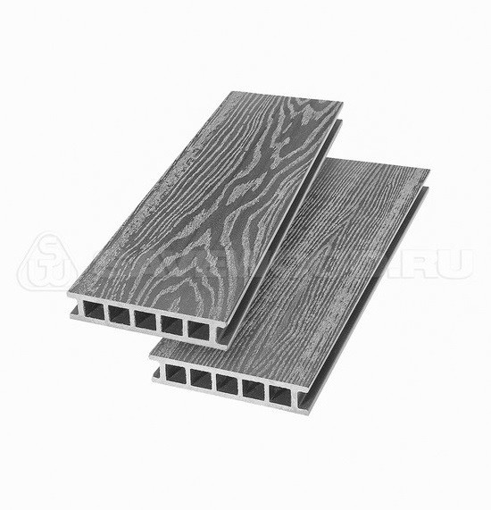 Террасная доска из ДПК SW-Fagus «SaveWood» пепельный купить в Орехово-Зуеве