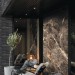 Фиброцементные панели Panda Камень Браун 02420F купить в Орехово-Зуеве
