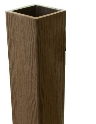 Столб опорный Woodvex Co-Extrusion Кофе купить в Орехово-Зуеве