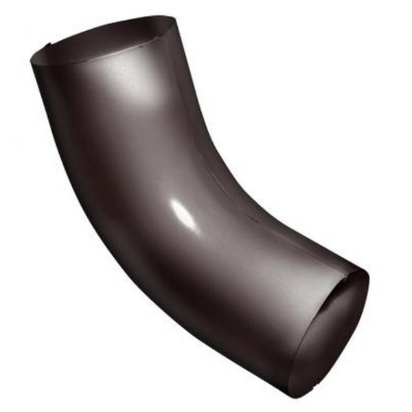Водосток Grand Line 125x90 – Колено трубы RAL 8017 купить в Орехово-Зуеве